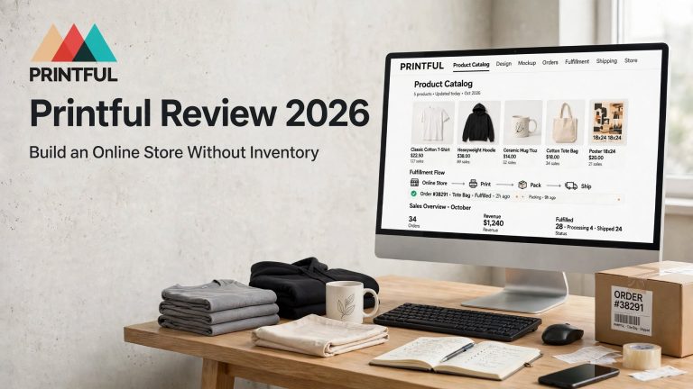 Printful Review 2026: Start an Online Store Without Inventory